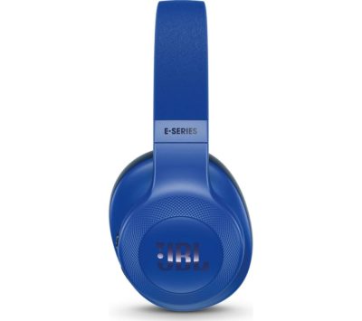 JBL E55BT Wireless Bluetooth Headphones - Blue JBL E55BT Wireless Bluetooth Headphones - Blue